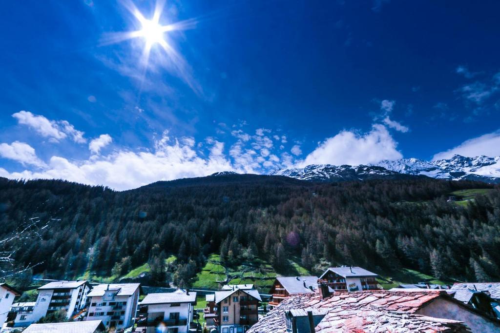 شقة Monte Rosa ساس-غروند المظهر الخارجي الصورة